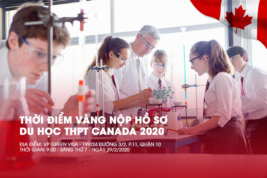 Du học trung học Canada 2020