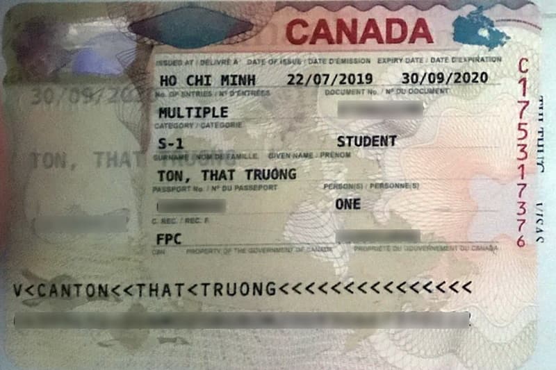 Visa trung học Canada - Tôn Thất Trường